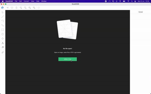 converting dwg to dxf in Scan2CAD