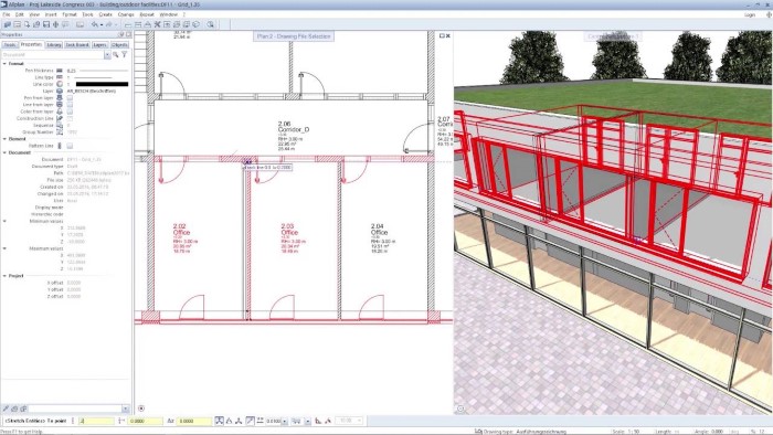 Screenshot of Allplan Architecture