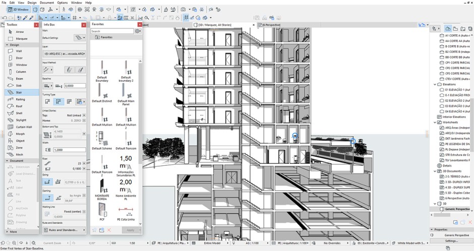ArchiCAD BIM screenshot