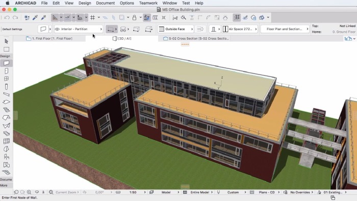 Screenshot of ArchiCAD