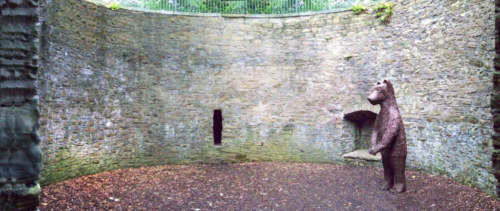 One of David's earlier works, Bear, has stood in the Bear Pit in Sheffield's Botanical Gardens since 2005