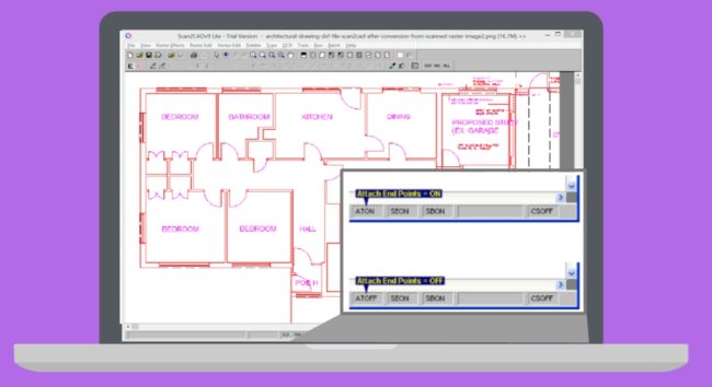 Check end points - Scan2CAD