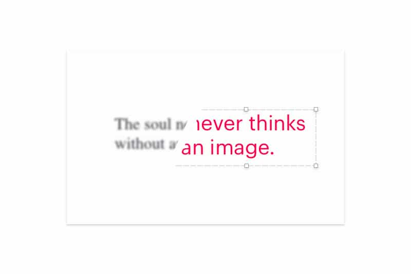 Converting raster text to vector text strings