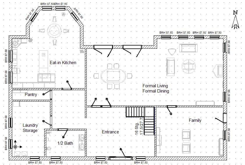 Example floorplan