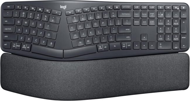 image of the Logitech Ergo K860 wireless ergonomic keyboard