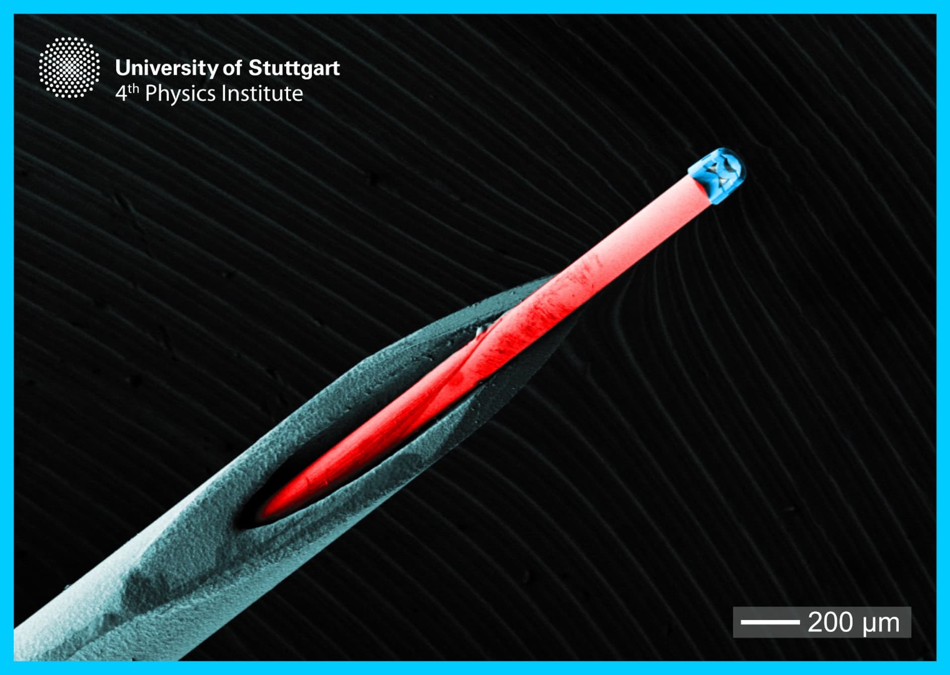 120 μm wide camera on the end of a syringe