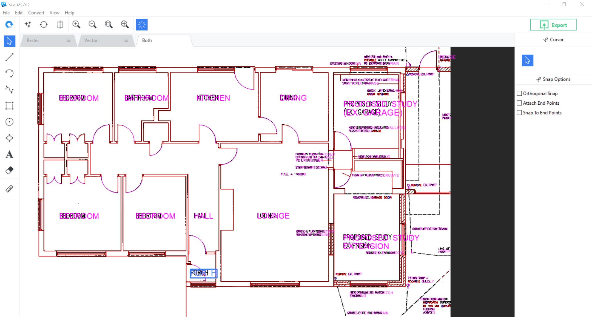 converting a raster file into vector