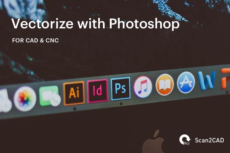 Photoshop icon on Apple Computer Screen