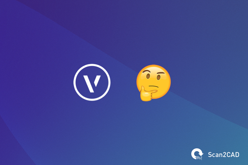 Vectorworks icon with thinking face emoji