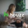 Woman sat on sofa with dog - Houzz logo