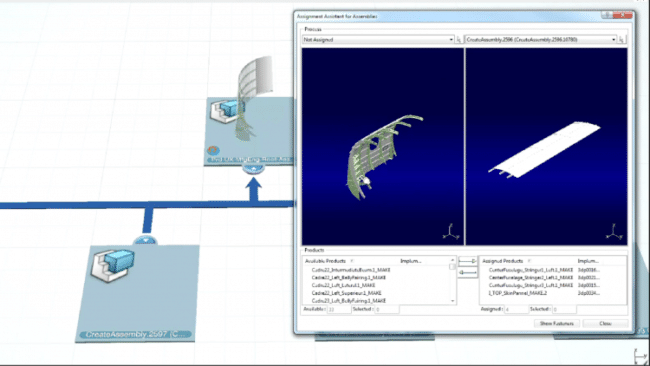 Screenshot of DELMIA