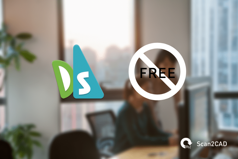 Draftsight icon, sign not free