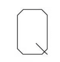 Image of the Letter Q as Defined by one of the best CAD fonts, the Original Shape File Font