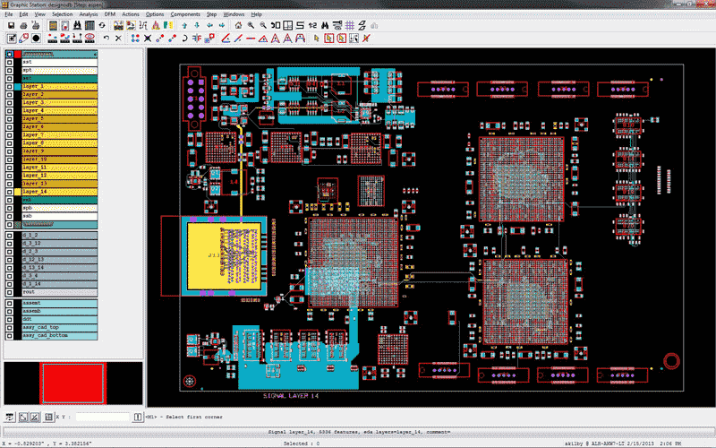 Mentor Graphics Valor NPI screenshot