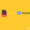pdf to bricscad