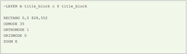 A Custom Script for Creating a Rectangle in AutoCAD