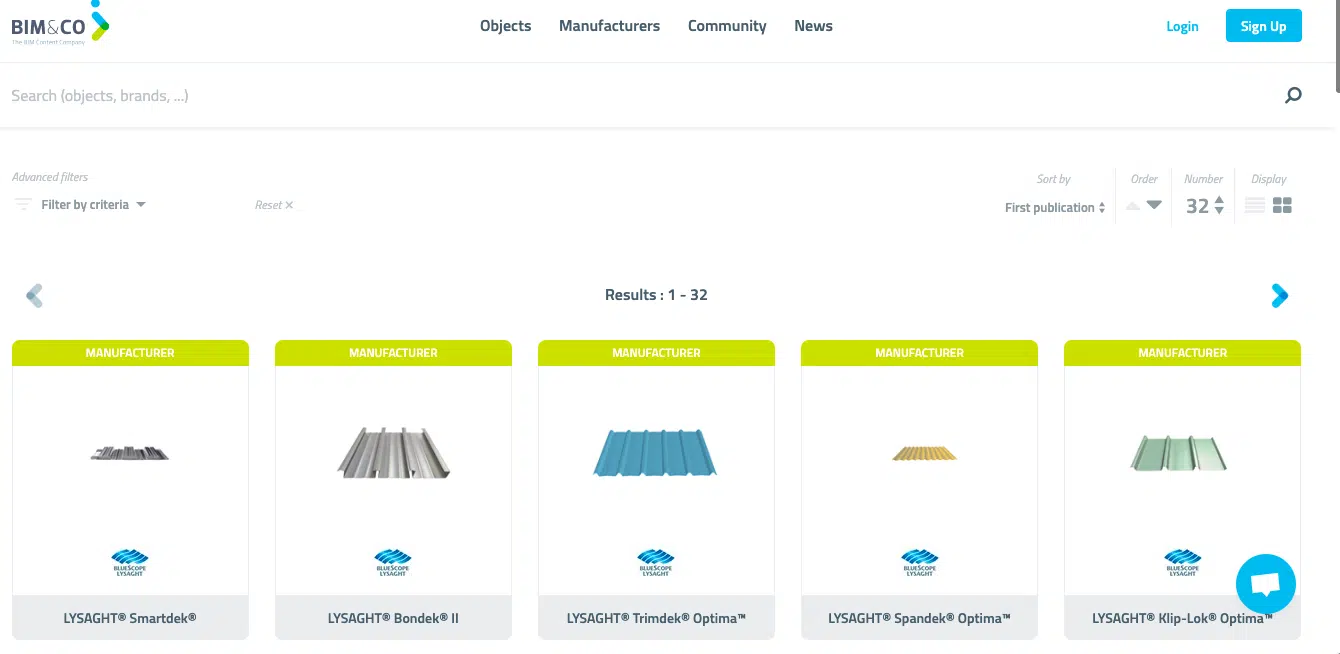 BIM & Co website screenshot