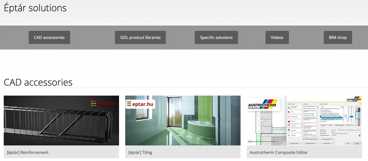 Eptar website screenshot