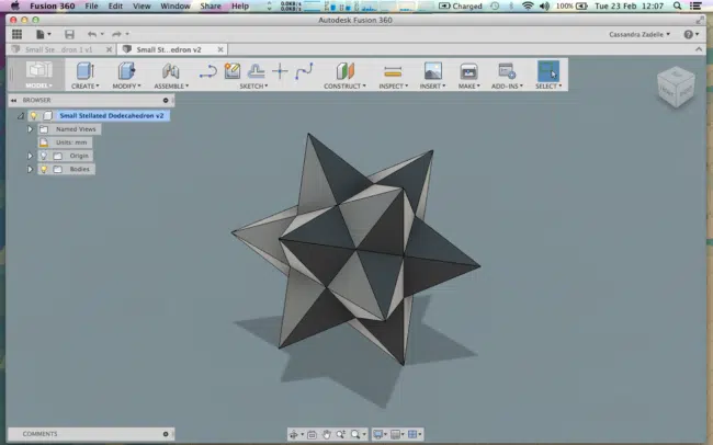 Fusion 360 Screenshot