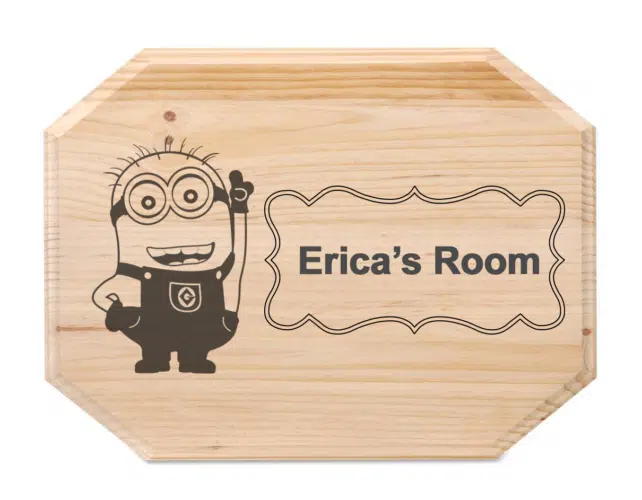 Laser etched plaque example Scan2CAD