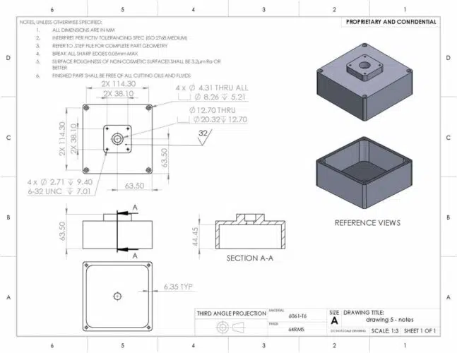 Orthographic Drawing