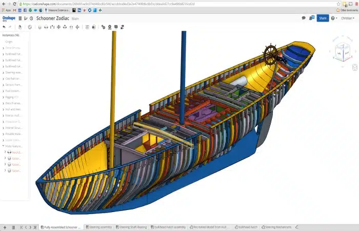 Screenshot of Onshape for Mac
