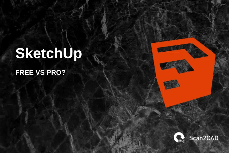 Sketchup logo, Scan2CAD logo